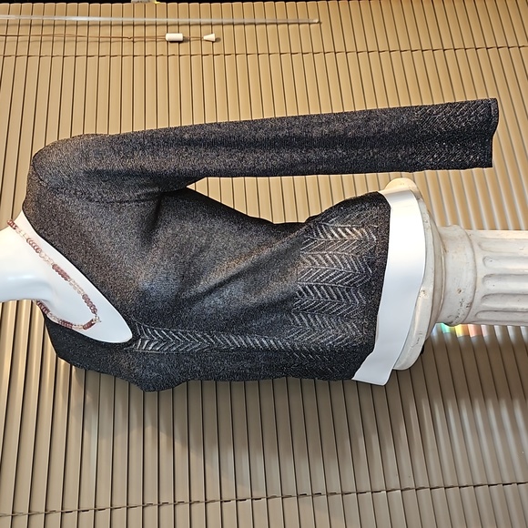 Vintage Karen Millen size 10-12 exquisite delicate knit top, party/evening dress - Picture 6 of 10